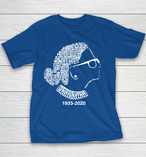 Notorious RBG 1933  2020 Shirt Ruth Bader Ginsburg RIP Youth T-Shirt 6