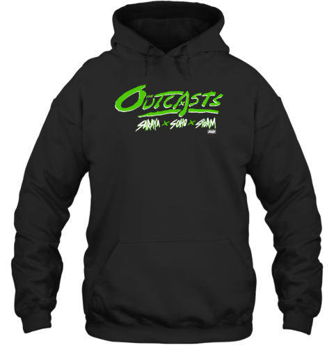 The Outcasts Saraya X Soho X Storm Hoodie - Topshirtpro