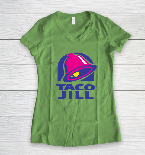 Taco Jill Women's V-Neck T-Shirt 4