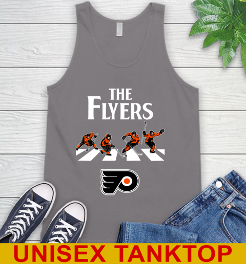 NHL Hockey Philadelphia Flyers The Beatles Rock Band Shirt Tank Top 6