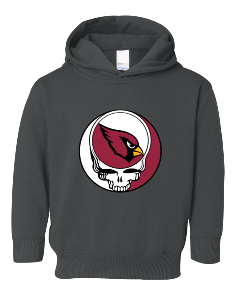 Arizona Cardinals x Grateful Dead Toddler Pullover Fleece Hoodie