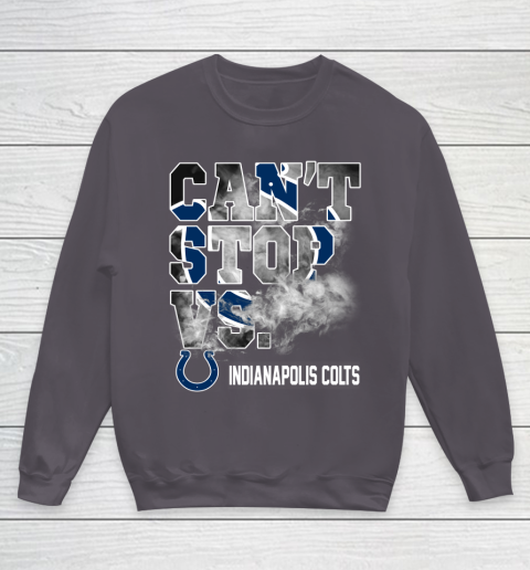 NFL Indianapolis Colts Can't Stop Vs Youth Sweatshirt 5