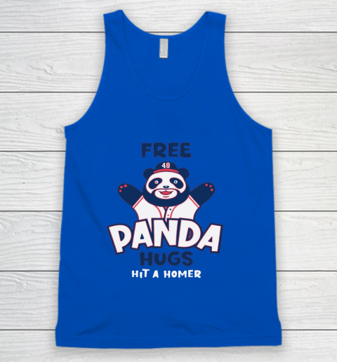 Free Panda Hugs Braves Tank Top 3