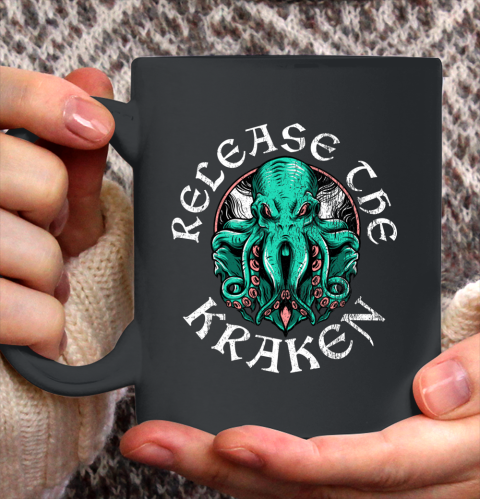 Release The Kraken Ceramic Mug 11oz