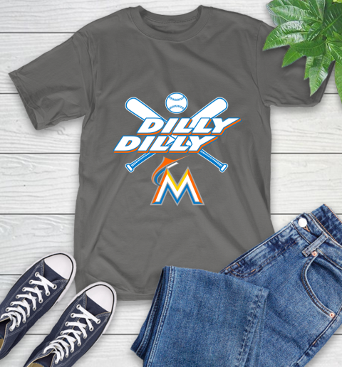 MLB Miami Marlins Dilly Dilly Baseball Sports T-Shirt 9