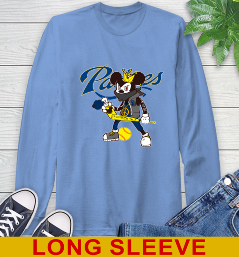 San Diego Padres MLB Baseball Mickey Peace Sign Sports Long Sleeve T-Shirt 11