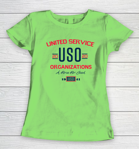 USO 2020 United Service Organizations Women's T-Shirt - Image 6
