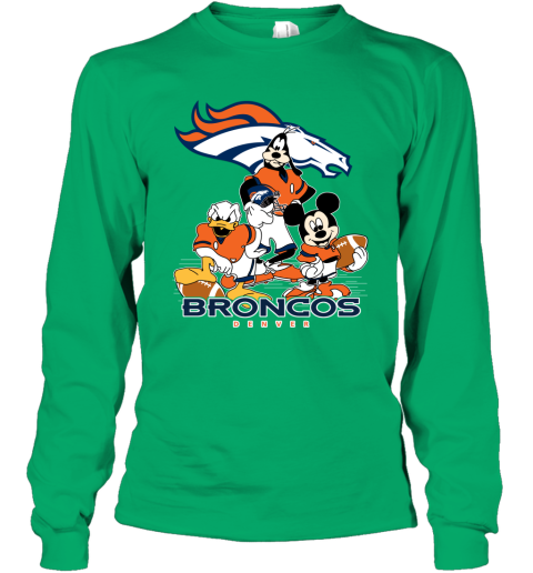 Denver Broncos Long Sleeve T-Shirts for Sale