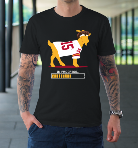 In Progress Patrick Mahomes Goat For Kansas City T-Shirt