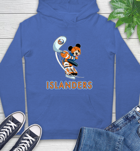 NHL Hockey New York Islanders Cheerful Mickey Mouse Shirt Hoodie 9