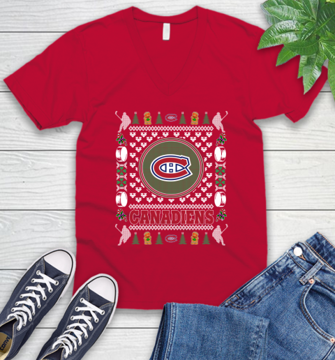 Montreal Canadiens Merry Christmas NHL Hockey Loyal Fan Ugly Shirt 53
