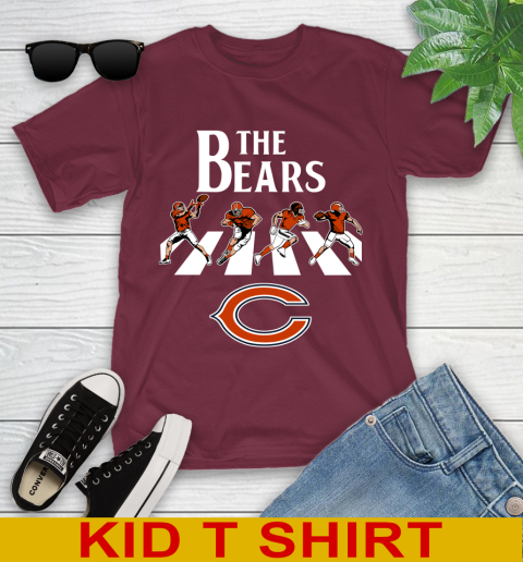 NFL Football Chicago Bears The Beatles Rock Band Shirt Youth T-Shirt 5