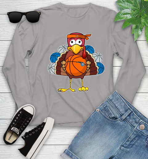 Orlando Magic Turkey thanksgiving day Youth Long Sleeve 5