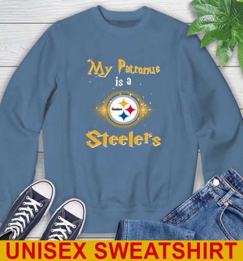 NFL Football Harry Potter My Patronus Is A Pittsburgh Steelers Sweatshirt 10