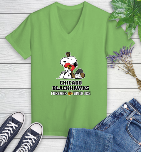 NHL The Peanuts Movie Snoopy Forever Win Or Lose Hockey Chicago Blackhawks 87