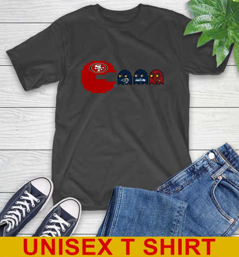 San Francisco 49ers NFL Football Pac Man Champion T-Shirt 2