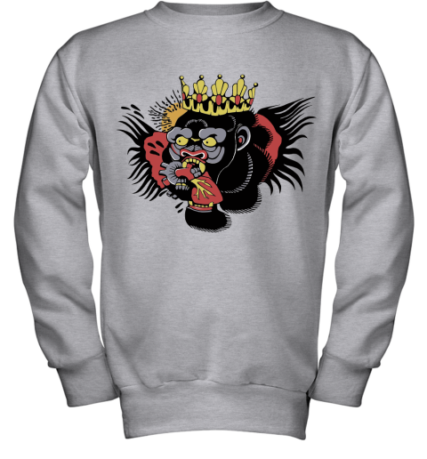 The Notorious Conor Mcgregor  Gorilla Chest Tattoo Youth Sweatshirt