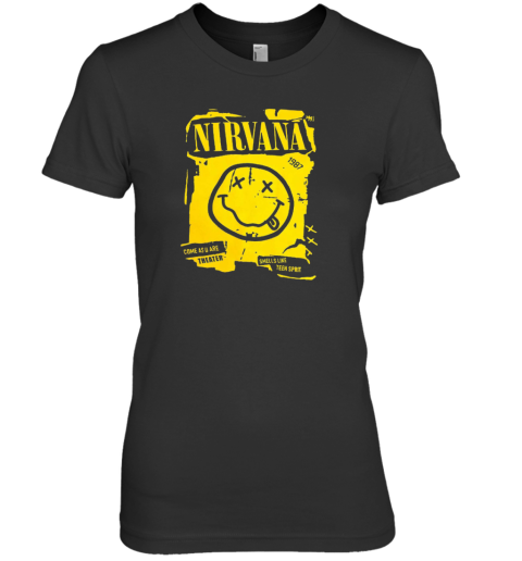 Nirvana 80s Come As You Are 1987 Premium Women's T-Shirt