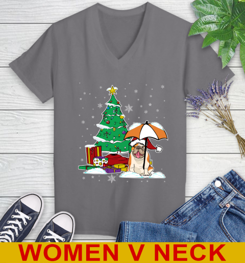 Bulldog Christmas Dog Lovers Shirts 83