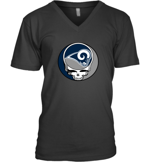 Los Angeles Rams x Grateful Dead V-Neck T-Shirt