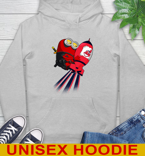 MLB Baseball Cleveland Indians Deadpool Minion Marvel Shirt Hoodie 6