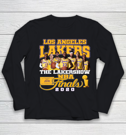 Los Angeles Lakers Nba Finals Champion 2020 The Lakers Show Youth Long Sleeve Custom Tshirt Us