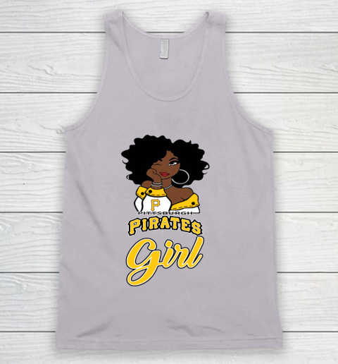 Pittsburgh Piratess Girl MLB Tank Top 4