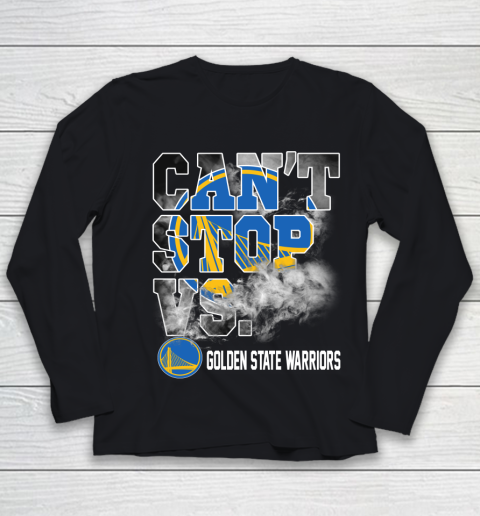 NBA Golden State Warriors Basketball Can't Stop Vs Youth Long Sleeve