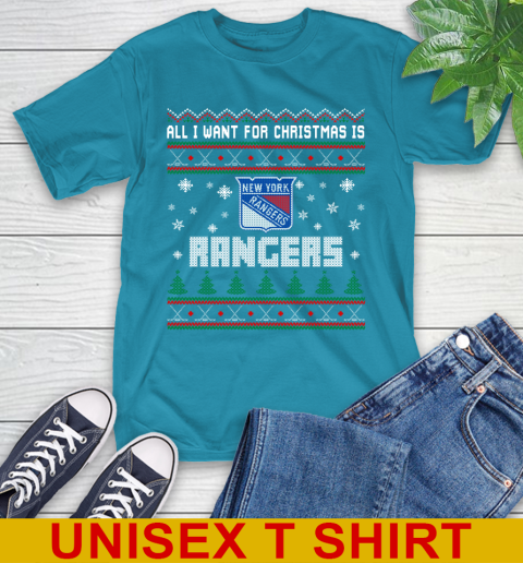New York Rangers NHL Hockey All I Want For Christmas Is My Team Sports 9