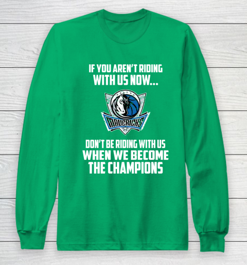 NBA Dallas Mavericks Basketball We Become The Champions Long Sleeve T-Shirt 4
