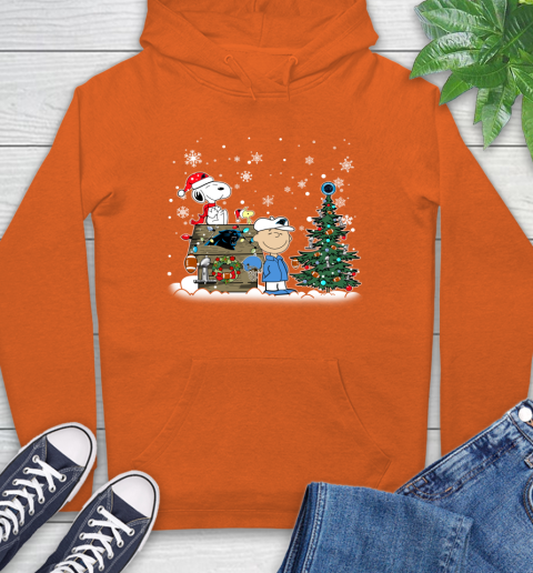 NFL Carolina Panthers Snoopy Charlie Brown Christmas Football Super Bowl Sports Hoodie 4