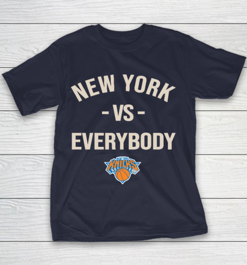 New York Knicks Vs Everybody Youth T-Shirt 2