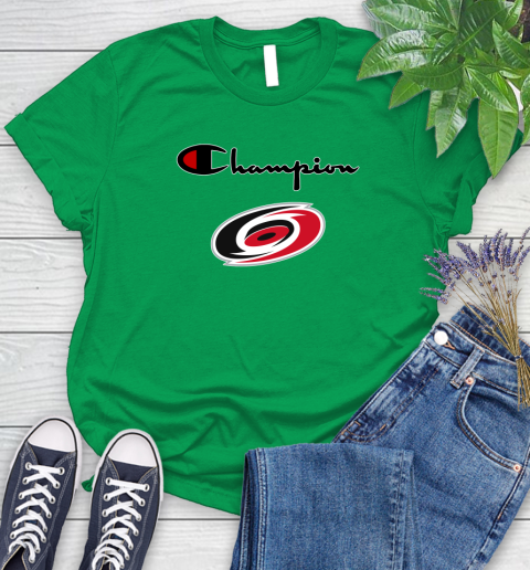 NHL Hockey Carolina Hurricanes Champion Shirt Women's T-Shirt 4