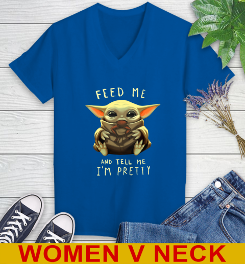 Baby yoda shirt deals womens