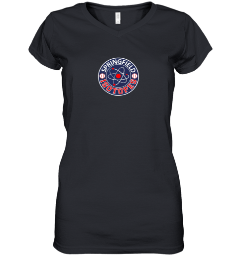 Springfield Isotopes Baseball Women's V-Neck T-Shirt