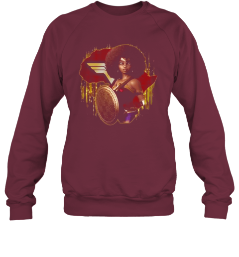 black wonder woman shirt