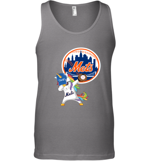 Hip Hop Dabbing Unicorn Flippin Love New York Mets Tank Top