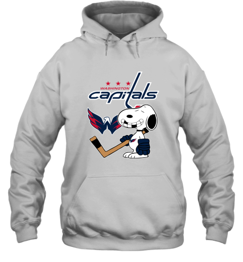 Washington Capitals Ice Hockey Broken Teeth Snoopy NHL Hoodie