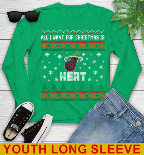 NBA Basketball All I Want For Christmas Is Miami Heat 123