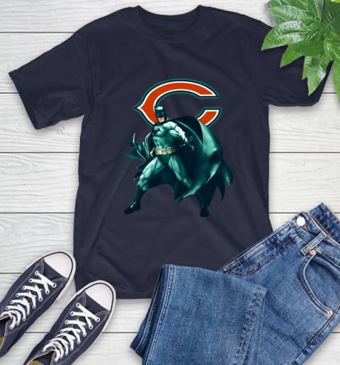 NFL Batman Football Sports Chicago Bears T-Shirt 4