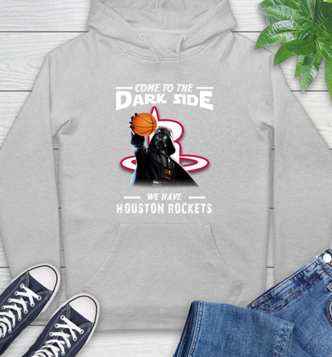 NBA Come To The Dark Side We Have Houston Rockets Star Wars Darth Vader Basketball Hoodie 6