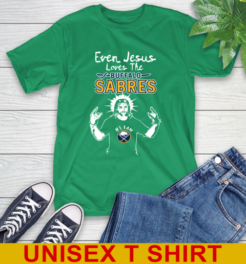 Buffalo Sabres NHL Hockey Even Jesus Loves The Sabres Shirt T-Shirt 7