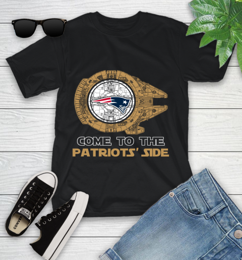 NFL Come To The New England Patriots Wars Football Sports Youth T-Shirt