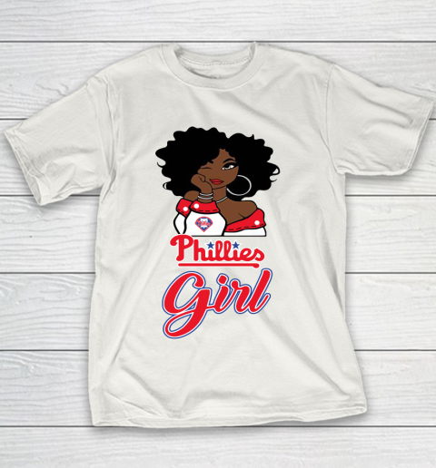 Philadelphia Philliess Girl MLB Youth T-Shirt 3