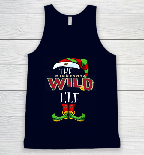 Minnesota Wild Christmas ELF Funny NHL Tank Top 2