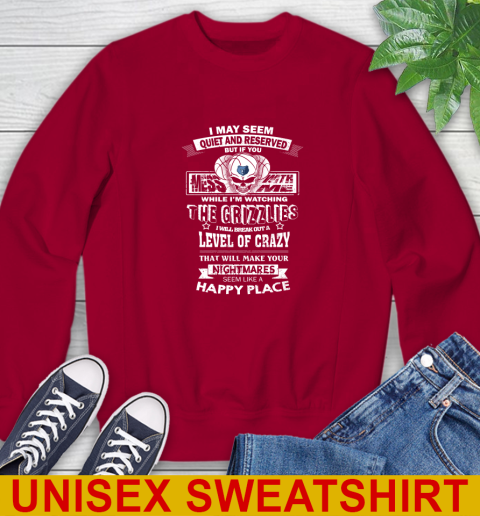 Memphis Grizzlies NBA Basketball If You Mess With Me While I'm Watching My Team Sweatshirt 9