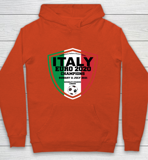 Italy Football Italian Football Forza Italia Champions Euro 2020 Youth Hoodie 3