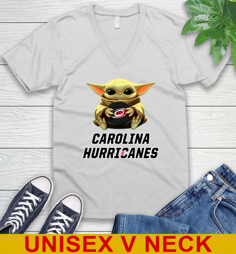 NHL Hockey Carolina Hurricanes Star Wars Baby Yoda Shirt 49