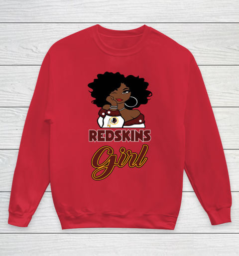 Washington Redskins Girl NFL Youth Sweatshirt 9