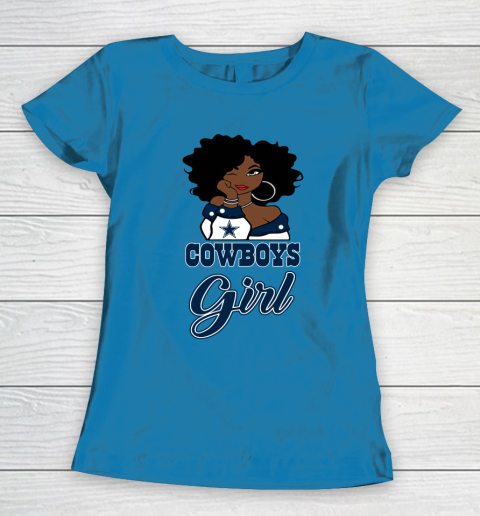 Dallas Cowboys Girl NFL Women's T-Shirt 8
